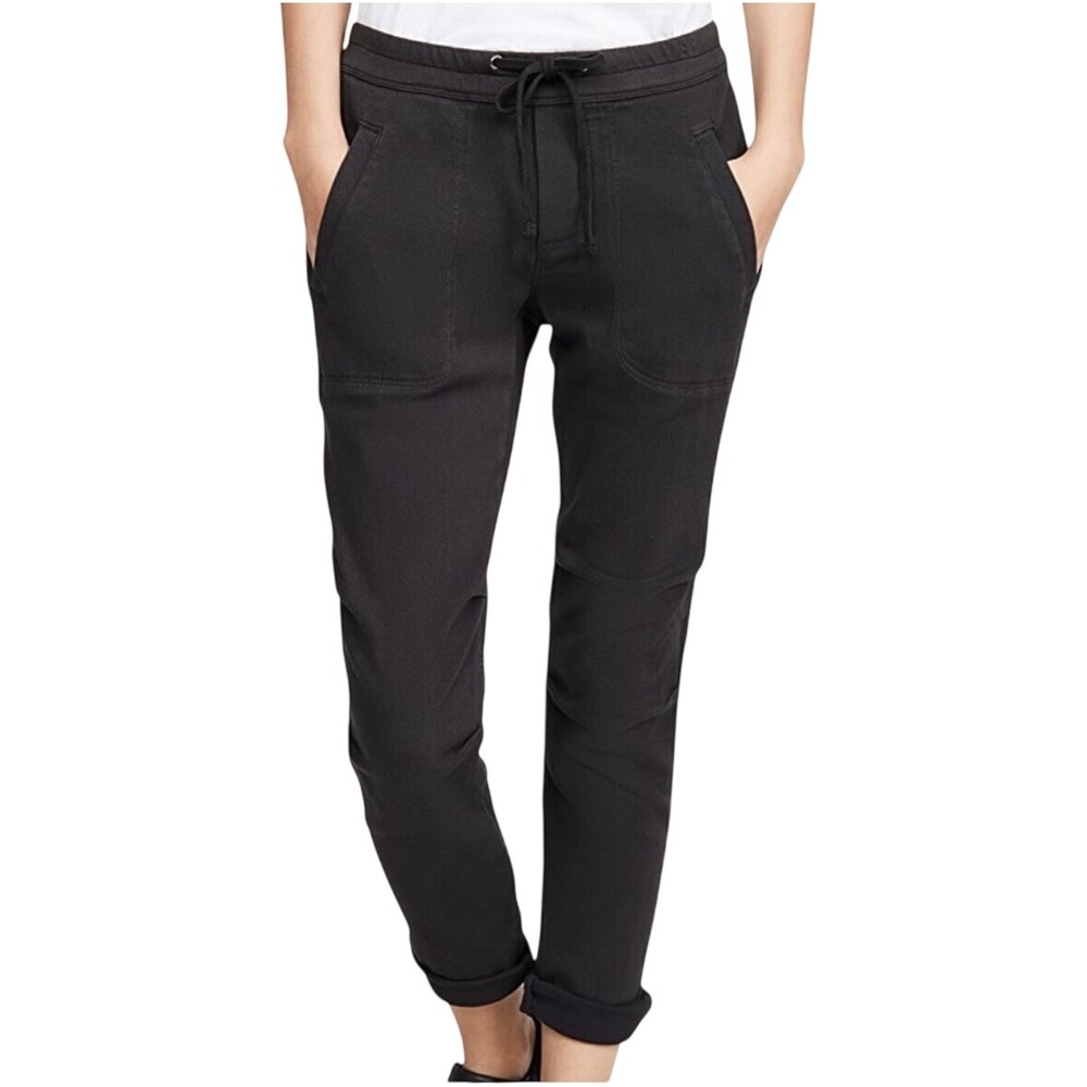 James Perse Standard Joggers Drawstring Waist Antique Black 2 / Medium
